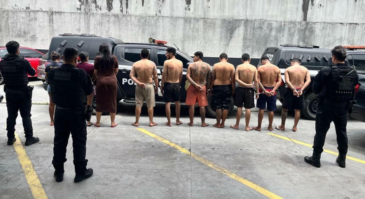 Suspeitos de homicídio de comerciante são presos durante operação no Pará.